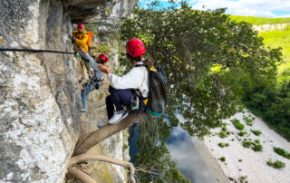 Via-Corda aventure Jardin d’endieu 1/2 day with Ardèche Outdoor Activités