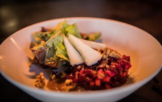 Restaurant au Camping les Charmilles à Darbres