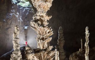 Aven d'Orgnac Grand Site de France, visit the cave and the Cité de la Préhistoire (Prehistoric City)