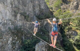 Via Ferrata du Lac de Villefort avec Kayacorde