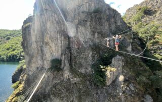 Via Ferrata du Lac de Villefort avec Kayacorde