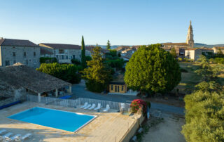 Aire de service camping-car au camping Le Bardou