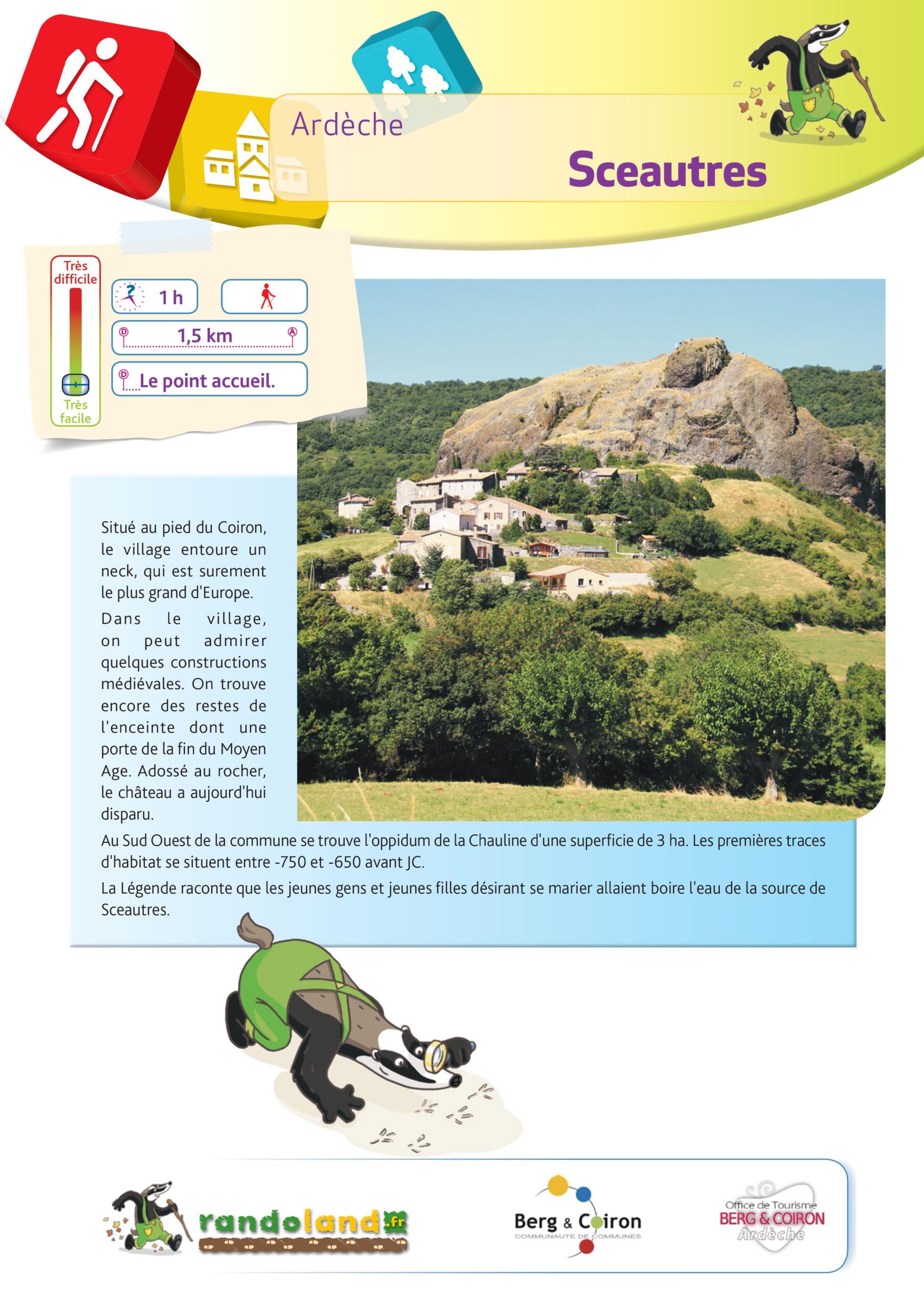 Randoland - jeu de piste pour enfants à Sceautres