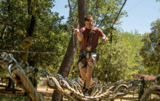 Parcours accrobranche - Accroche Toi aux Branches