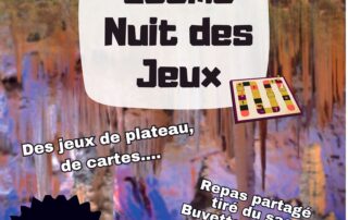 26 nuit du jeu – Grotte de la Salamandre