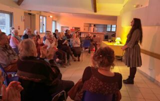 Aven d'Orgnac, les conférences de la Cité de la Préhistoire - Elodie Blanc : les grottes à travers les mythes, l'histoire et l'histoire de l'art._Orgnac-l'Aven