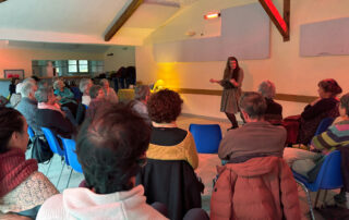 Aven d'Orgnac, les conférences de la Cité de la Préhistoire - Elodie Blanc : les grottes à travers les mythes, l'histoire et l'histoire de l'art._Orgnac-l'Aven