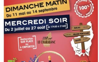 Marché de producteurs et artisans locaux