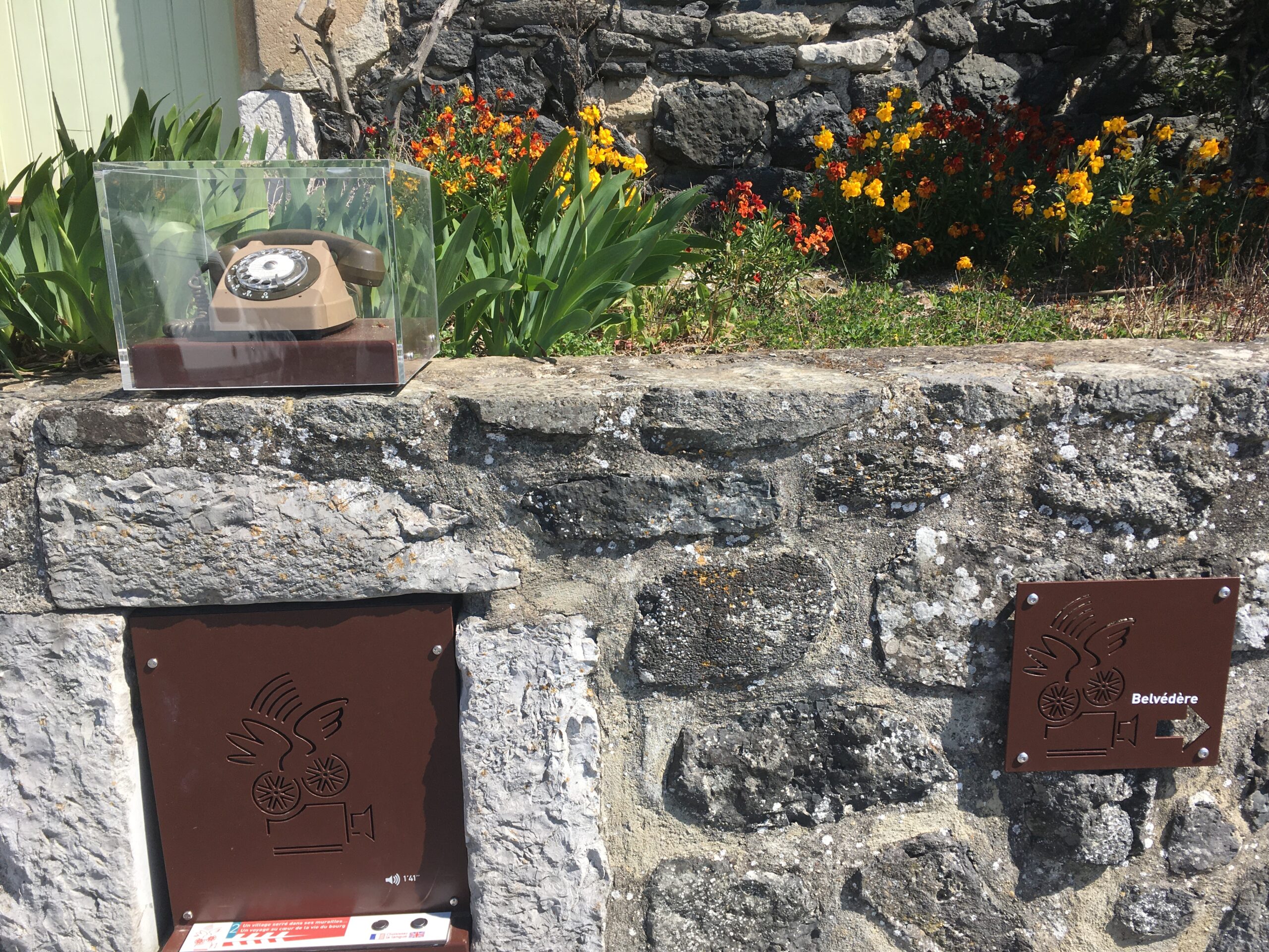 Parcours audio à St Laurent sous Coiron