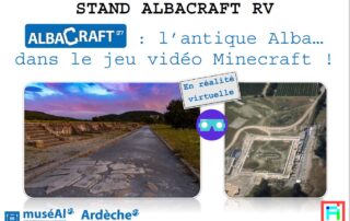 Albacraft© : la ville antique d’Alba… dans le jeu vidéo Minecraft !