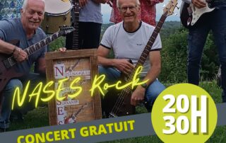 Concert: Nases Rock au Camping Les Arches Concert: Nases Rock au Camping Les Arches
