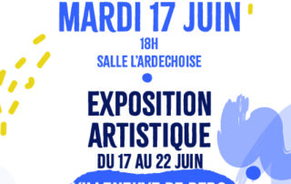 Vernissage Expo_Villeneuve-de-Berg