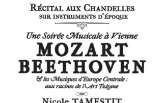 Récital aux Chandelles – Mozart & Beethoven au Mas d’Intras