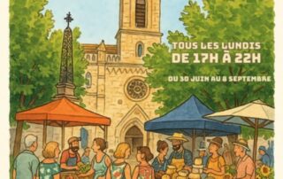 Marché  nocturne des Producteurs_Banne