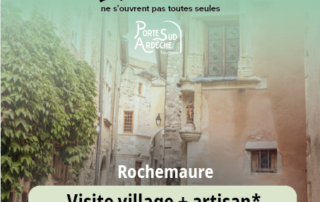 Visite guidée à Rochemaure