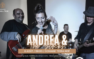 Soirée Concert : Andréa & The Stacks