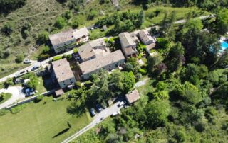 Domaine de Serre Long vue aérienne