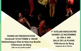 Aperitif with dancing and discussions_Villeneuve-de-Berg