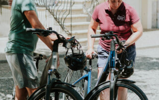 Vignobles en scènes | Vélo à assistance électrique dans les vignes