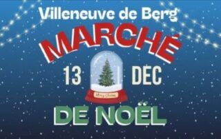 Marché de Noël_Villeneuve-de-Berg
