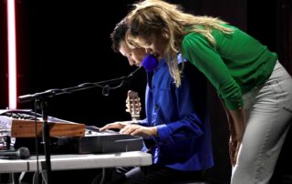 Ensemble artistique " Barbara (par Barbara)" avec la Comédie itinérante de Valence à Lussas