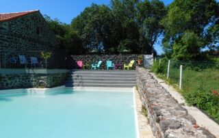 Piscine commune - Sylilanse - Gîte Chante Mûre à St Pons