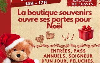 La boutique souvenirs au Parc animalier