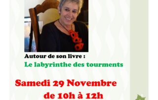 Rencontre dédicace avec Marie-Noëlle Garric_Lussas