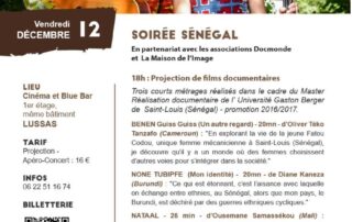 Soirée Sénégal - projections et concert_Lussas
