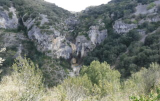 Rochecolombe canyoning with Cimes et Canyons