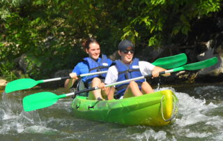 Offrez une descente en canoës chez Canoës Service pour Noël