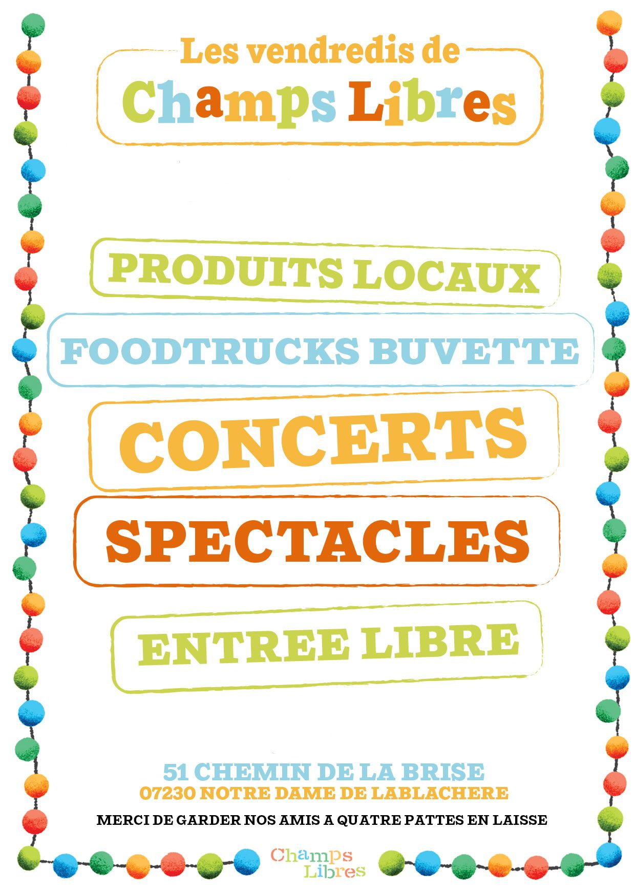 Les Vendredis de Champs Libres