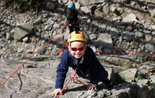 Escalade en famille