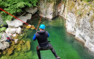 Canyon journée de la Borne avec Nature Canyon
