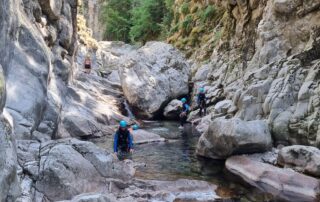 Canyon journée de la Borne avec Nature Canyon
