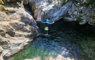 Canyon journée de la Borne avec Nature Canyon