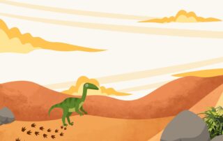 le monde des dinosaures