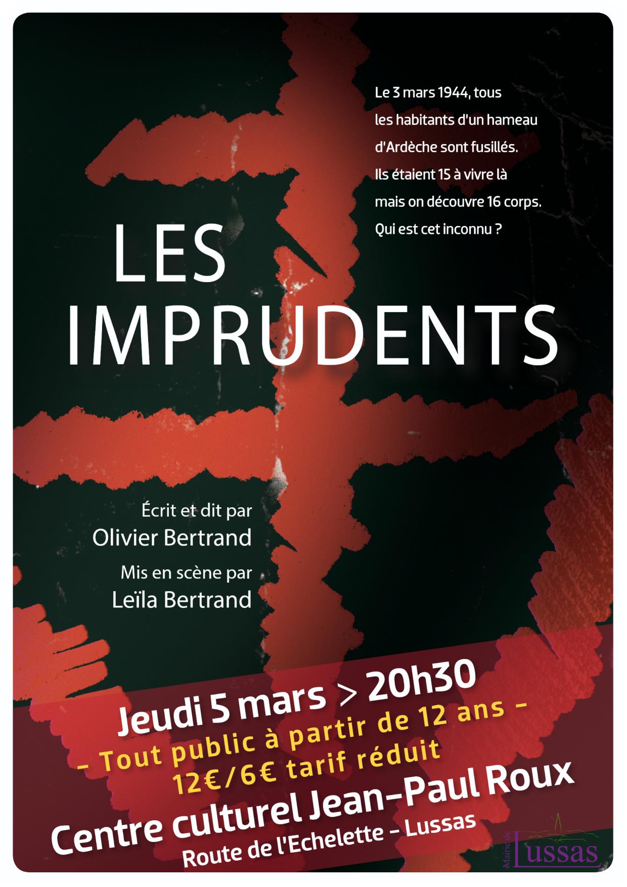 Théâtre "Les Imprudents" à Lussas