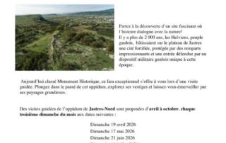 Guided tour of the North Jastres Oppidum_Lussas