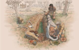 Illustration du site funéraire de Cuges-les-pins