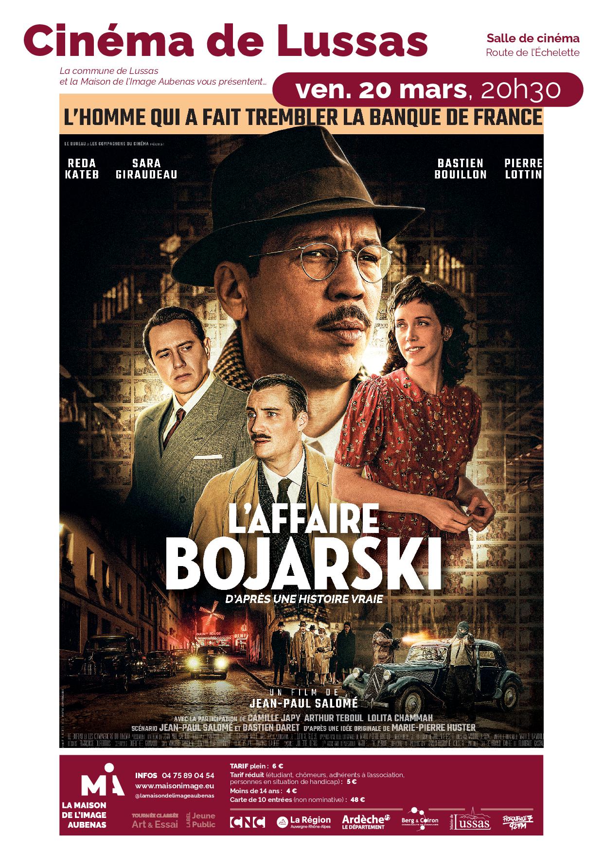 Cinéma avec « L’affaire Bojarski » à Lussas