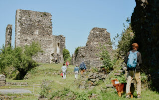 Rochemaure, visite et expérience en vélo à assistance électrique_Rochemaure