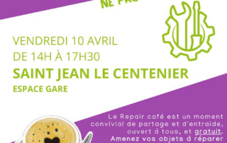 Repair Café à Saint-Jean-le-Centenier