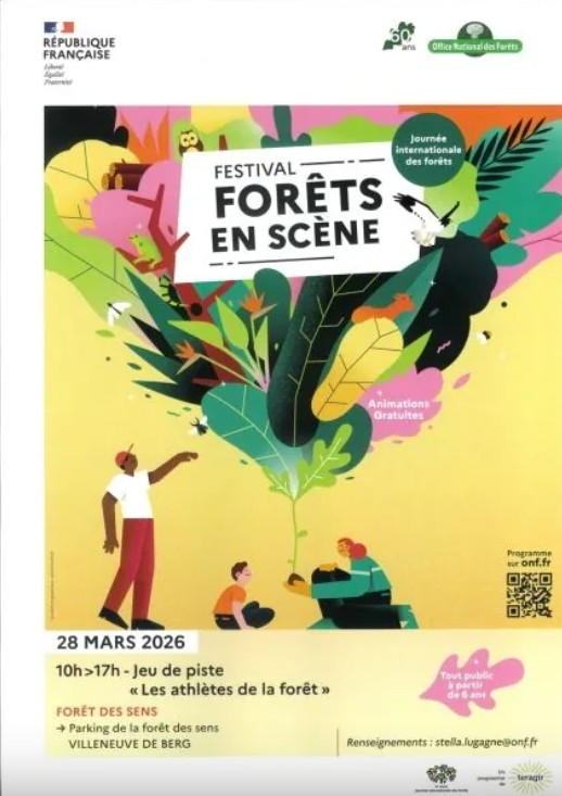 Festival Forêts en scène à la Forêt des Sens de Villeneuve-de-Berg