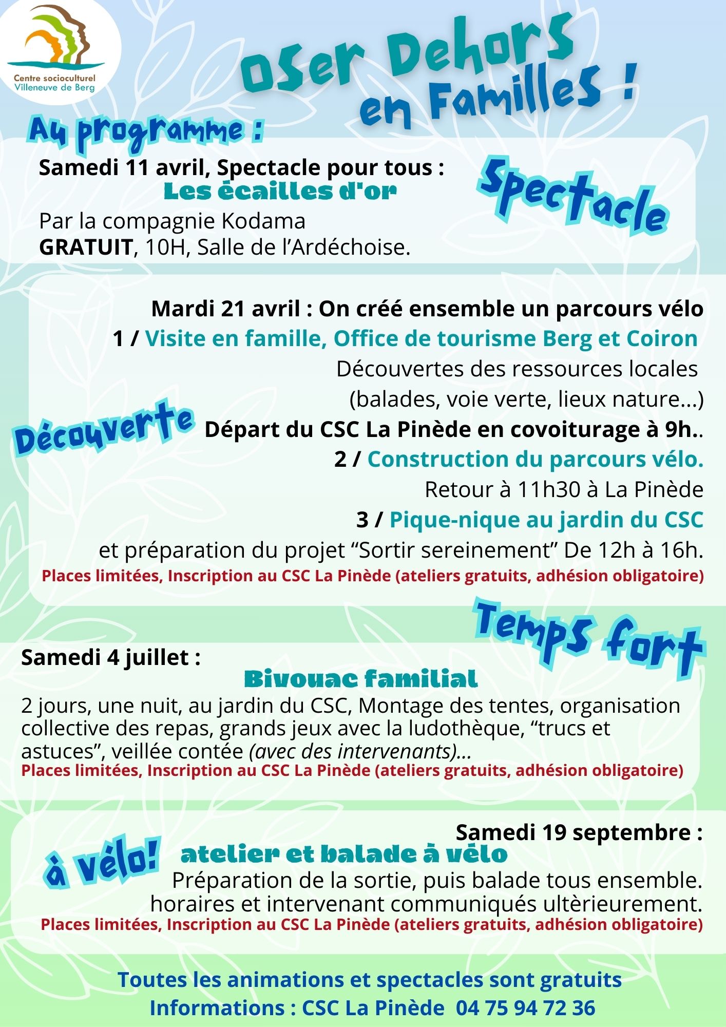 Découverte "On créé ensemble un parcours vélo"_Villeneuve-de-Berg