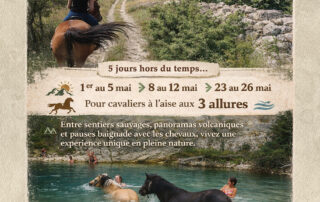 Horseback riding escape in Berg & Coiron_Lussas