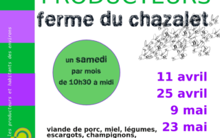 Marché de producteurs version printemps