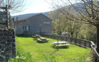 Picnic area at Darbres