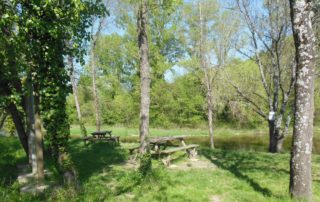 Picnic area at Saint Germain