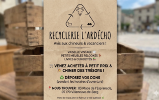 Recyclerie l'Ardécho_Villeneuve-de-Berg